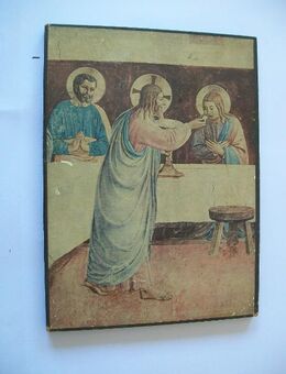 Heiligenbild Jesus, Abendmahl - Büdelsdorf