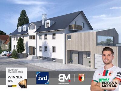 Neubau- und Anbau eines Stadthaus mit zwei großzügigen Zimmern im Loftcharakter