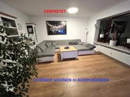 !!!! GROSSZÜGIGE 4 Zimmer-Wohnung im OG mit BALKON, KELLER und GARAGE ! - Achim