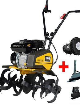 Texas Benzinmotorhacke SET 535TG, 85 cm Arbeitsbreite, Set, 4-St., 4 kW/5,4 PS, mit Rückwärtsgang und Zubehör für vielseitige Arbeiten