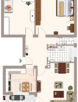 Demnächst frei! 3-Zimmer-Wohnung in Mönchengladbach Bonnenbroich - Geneicken - Mönchengladbach