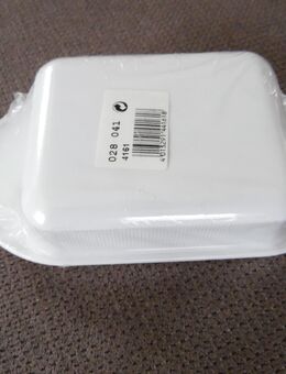 Butterdose Kunststoff weiß in OVP - Kolkwitz