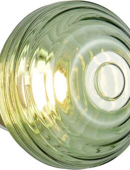 Reality Leuchten LED Wandleuchte EARL, runde Akku Wandlampe mit Touchdimmer, USB-Anschluss Ø 15,5cm, Dimmfunktion, USB-Ladefunktion, mehrere Helligkeitsstufen, LED fest integriert, Warmweiß, Akku Wandlampe Glasschirm, einfache Wandbefestigung, Tiefe 15 cm