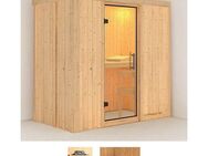 Karibu Sauna Vada, BxTxH: 196 x 118 x 198 cm, 68 mm, (Set) ohne Ofen