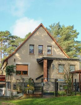 Verkauf mit Nießbrauch: Haus mit großem Garten direkt am Waldrand - zur langfristigen Geldanlage - Hoppegarten