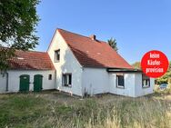 HORN IMMOBILIEN ++ Haus in Grambow bei Löcknitz mit großem Grundstück - Grambow (Landkreis Vorpommern-Greifswald)