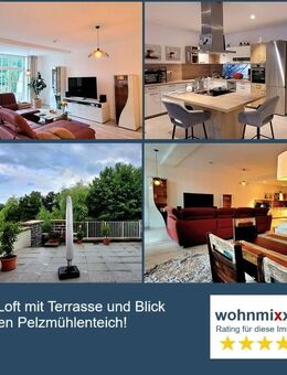 Top Loft mit Terrasse und Blick auf den Pelzmühlenteich! - Chemnitz