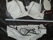 Tanga und BH von Sarien in weiß.Neu,ungetragen 75B. - Hannover Vahrenwald-List