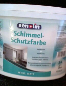 Schimmelschutzfarbe Schimmel Schutz Farbe Schimmel Schutzfarbe 2,5 Liter Weiß - Wolfsburg