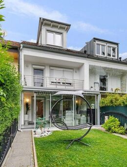 Stilvolles Reihenhaus mit Wintergarten und sonnigem Südgarten in bester Lage von Ramersdorf - München