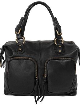 forty° Henkeltasche, echt Leder, Made in Italy