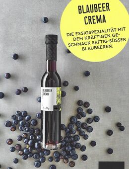 Essig - Blaubeer Crema vegan 250ml 3% Säure - Geschenkidee - Görlitz Zentrum