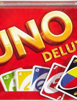 Mattel games Spiel UNO Deluxe in Metalldose