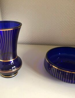 Vase und Schale von Fa.Schott / Zwiesel NEU Vitrinendeko - Arnstadt