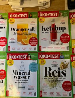 Öko-Test Zeitschrift Nr. 1 bis 4 + 6 + 10 bis 12 // 2024 - Bordesholm
