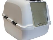 Catit Jumbo Katzentoilette White Tiger - weiß mit Tigermuster