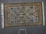 Ghom Wolle+Seide Perserteppich handgeknüpft 223 x139 cm Teppich Iran Vintage 719,- - Flensburg