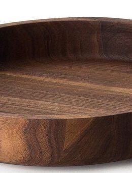 Continenta Schale Walnuss, Holzwerkstoff, (1-tlg), Walnussholz