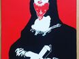 Graffiti / street art / stencil art Leinwand "Mona Lisa" *UNIKAT in 34260