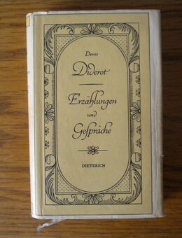 Erzählungen und Gespräche,Denis Diderot,Dieterich Verlag,1953 - Linnich