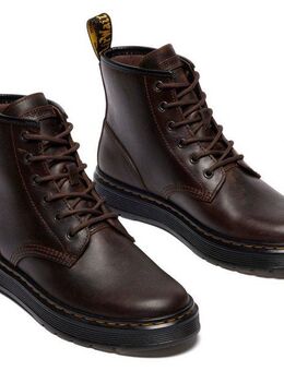DR. MARTENS Brookline Crazy Horse Leder Chukka Schnürboots Schnürboots, Boots mit Anziehlasche