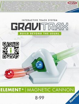 Ravensburger Kugelbahn-Bausatz GraviTrax Element Magnetic cannon, Made in Europe