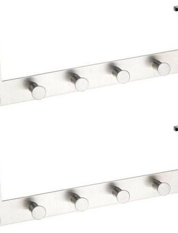 WENKO Hakenleiste Celano, (Set), BxTxH je: 39x5,5x11 cm, 2 Stück
