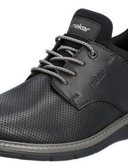 Rieker Slip-On Sneaker Business Schuh, Slipper, Festtagsschuh mit elastischen Schnürsenkeln