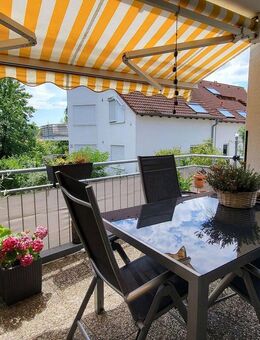 Schöne 2-Zimmerwohnung mit großem Süd-West-Balkon in ruhigem Wohngebiet - Stuttgart