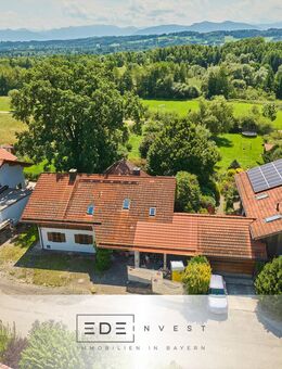 Einfamilienhaus mit unverbaubarem Bergblick - direkt am Naturschutzgebiet in Peißenberg - Peißenberg