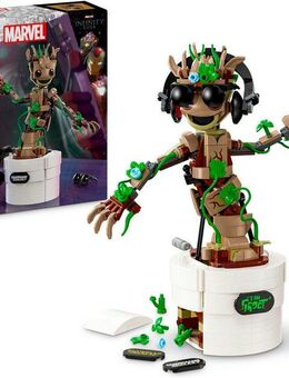 LEGO® Tanzender Groot (76297), LEGO Super Heroes Konstruktionsspielsteine, (459 St), Made in Europe