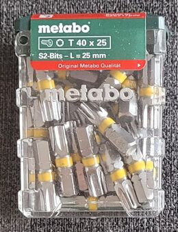 Metabo Bit-Box T40, 25 Stück. OVP. NEU - Völklingen Zentrum