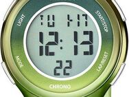 CALYPSO WATCHES Chronograph Color Splash K5841/4, Armbanduhr, Quarzuhr, Damenuhr, Herrenuhr, digital, Stoppfunktion