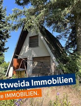 Großes Grundstück mit Wochenendhaus am Stadtrand von Geringswalde - Geringswalde