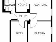 3-Zimmer-Wohnung in Gelsenkirchen Hassel - Gelsenkirchen