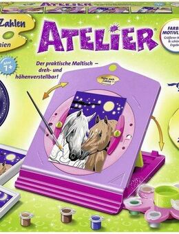 Ravensburger Malen nach Zahlen Atelier Pferde, Made in Europe