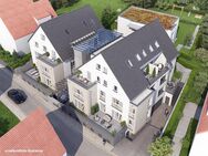 Beutelsbach: 3-Zi.-Maisonette mit gr. Loggia & Fernsicht **Aufzug | Tiefgarage** - Weinstadt