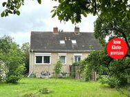 HORN IMMOBILIEN ++ Gellendin bei Anklam, kleine Doppelhaushälfte für fleißige Hände, ruhige Lage - Anklam