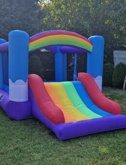 Hüpfburg Regenbogen mieten für Kinder bis 10 Jahre - Deutsch Evern