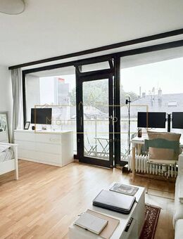 Solide Kapitalanlage in bester Lage im Frankfurter Westend: Charmantes Apartment mit Blick auf den Messeturm - Frankfurt (Main)