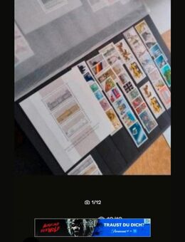 Briefmarken Bund Postfrisch im Steckalbum viel Eckrand - Gumtow