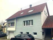 Zweifamilienhaus mit großem Garten und Garage - Denkingen