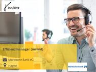 Effizienzmanager (m/w/d) - Hagen (Stadt der FernUniversität)