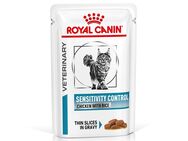 Royal Canin Veterinary Feline Sensitivity Control Huhn & Reis in Soße  - Sparpaket: 24 x 85 g