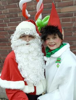 Nikolaus Weihnachtsmann mit Elf - Oberhausen