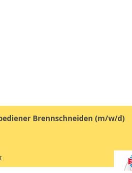 Maschinenbediener Brennschneiden (m/w/d) - Edewecht