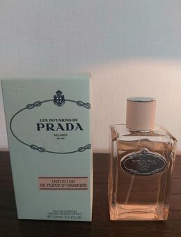Damen Duft, Parfüm, Prada "Infusion De Fleur D'Oranger" original, 100ml, gebraucht, fast voll - Zeven