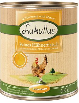 Lukullus Sommer-Menü: Feines Hühnerfleisch - 6 x 800 g