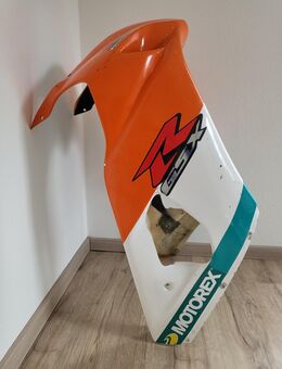 Verkaufe wegen Hobby-Aufgabe viele Teile für die Nutzung einer Suzuki GSX-R 1000 (K3) auf der Rennstrecke - Unterleinleiter