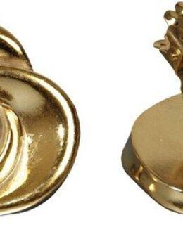 Liedeco Dekoklammer Rose, Gardinen, Vorhänge, (Packung, 2-St), für Gardinen, Vorhänge